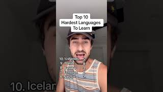 Top 10 Hardest Languages To Learn