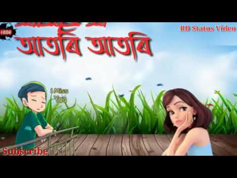 Atori atori thakileu tumi  Assamese love status video  Assamese sad status video