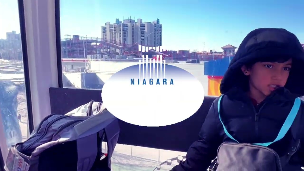NIAGARA FALLS RIDE SKY WHEEL #skywheel #niagarafalls #cliftonhill #canada 