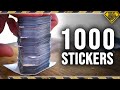 Can 1,000 Stickers Catch a Bullet?