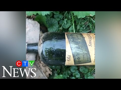 Couple finds prohibition-era booze hidden in walls