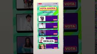 FEDE VIGEVANI NICKELODEON VOTA