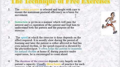 chap 5....Active movements including free and assisted  exercises....   part 1
