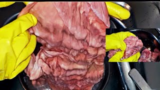 How To Clean Cow Placenta Cow Tripe How To Wash Abodi, Cow Intestines