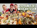 20lb Mexican Fusion Food Truck Challenge w/ Raina and Joel Hansen!!