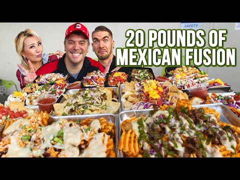 20lb Mexican Fusion Food Truck Challenge W JoelHansen And RainaHuang 