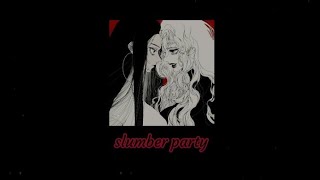 rain paris - slumber party ( ashnikko rock cover ) | slowed + reverb