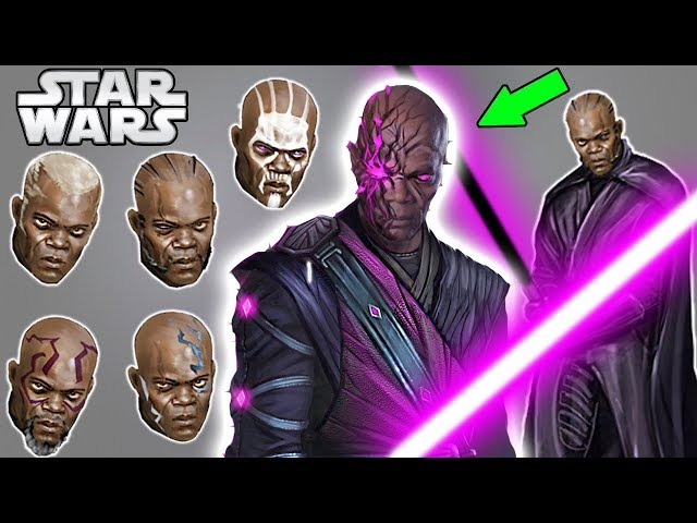 Dark Side Mace Windu And New Dark Saber - Star Wars Explained - Youtube