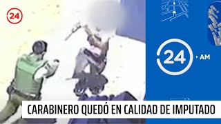 Carabinero mató a hombre que lo amenazó con un cuchillo | 24 Horas TVN Chile