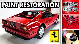 PAINT TRANSFORMATION // Ferrari 328 GTS Paint Correction & Ceramic Coating