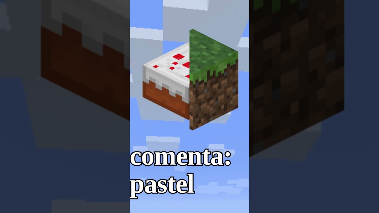 COMPLETA EL BLOQUE DE CÉSPED!! #minecraft