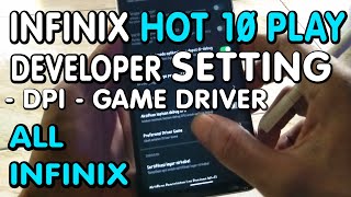 How to set Infinix Hot 10 Play Developer Options (Infinix Game Driver - DPI INFINIX Setting) screenshot 4