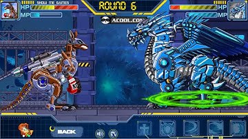Robot Ice Dragon VS Robot Kangaroo - Game Show - Game Play - 2016 - HD