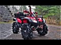 TESTING GORILLA SILVERBACK TIRES HONDA RINCON 680 MUDDING