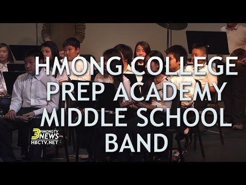 3HMONGTV NEWS: Hmong College Prep Academy Middle School Band, led by Band Director, Roy Pienaar.