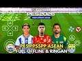 Efootball Pes 2026 PPSSPP Liga Indonesia &amp; Asia Update Terbaru | Jersey Terbaru | Real Face Terbaru