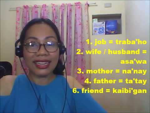 Tagalog Grammar for Beginners Lesson 3 / Possessive Adjectives and ...