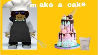 make a cake back for seconds roblox