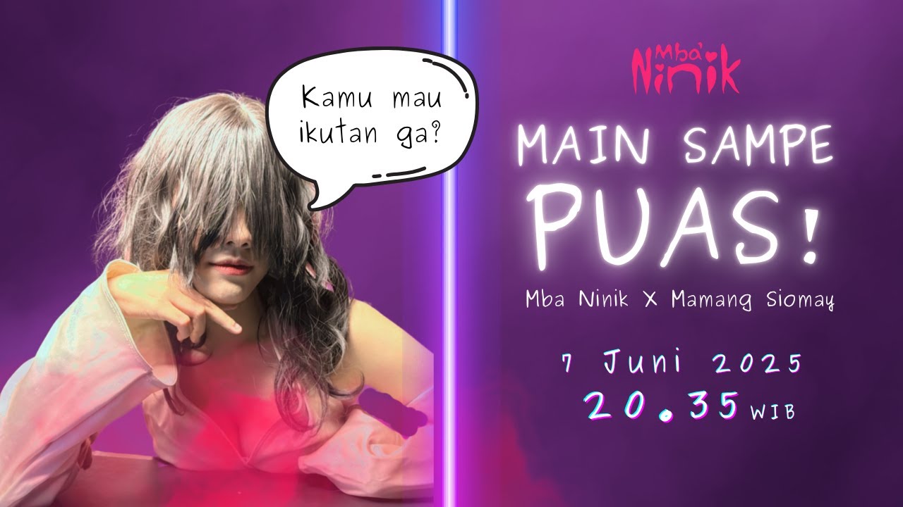 🔴LIVE MAIN SEPUASNYA - Mba Ninik main permainan yag seru sampe puas  (janngan mikir aneh aneh ya) 😂🤣