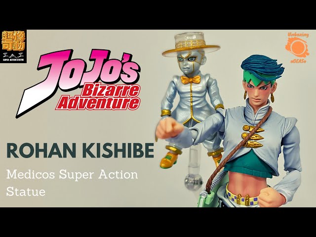 MEDICOS Super Action Statue Rohan Kishibe & Heaven'S Door Jojo'S Bizar