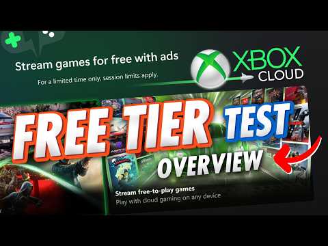XBOX Cloud Gaming FREE TIER with ADS | FIRST LOOK!