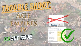 Age of Empires IV– How to Fix Crashing, Lagging, Freezing, black screen …  – Full Tutorial 2023
