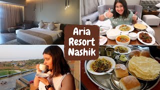 Nashik Luxurious Staycation + Sadhana Misal | Aria Resort | Food, Room Tour & More screenshot 3