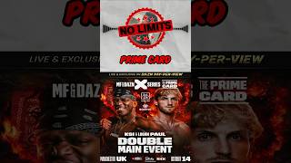 KSI vs Tommy Fury &amp; Logan Paul vs Dillon Danis PRIME Card… *MY THOUGHTS*