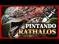 🔴  PINTANDO MONSTER HUNTER  | Terminamos el Rathalos! (Ahora sí)