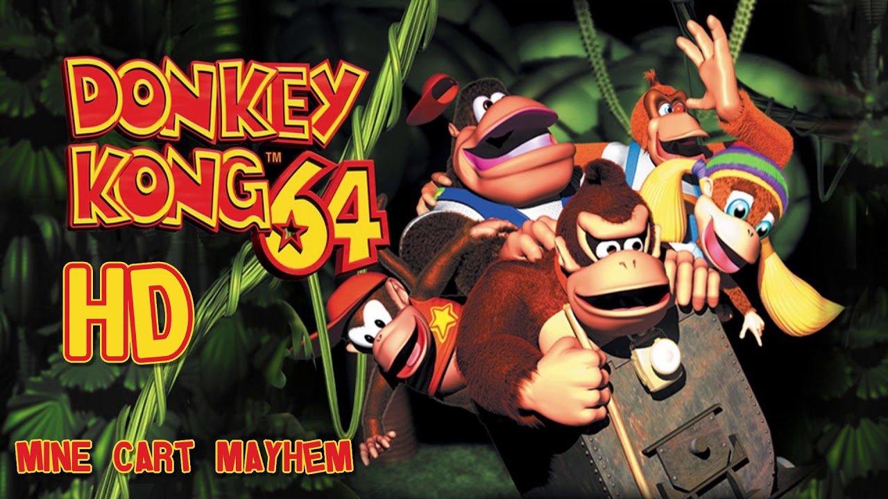 Donkey Kong 64: Mine Cart Mayhem HD