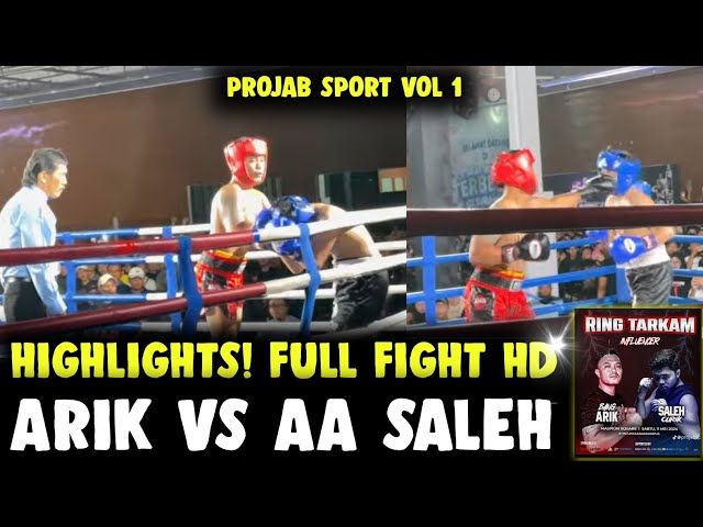 HIGHLIGHTS HD! BANG ARIK MOTOR VS AA SALEH CURIK FULL FIGHT - PROJAB SPORT VOL 1 class=