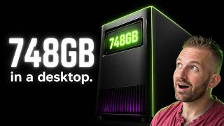 NVIDIA's 748GB AI Desktop Changes Local AI Forever (70B at Home)