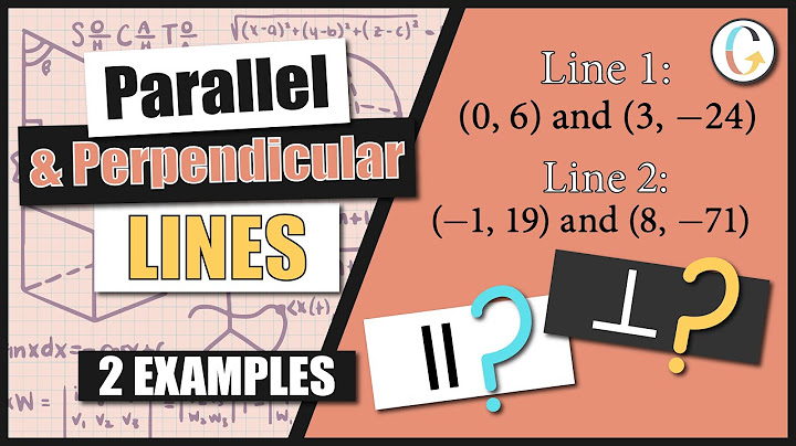 Parallel perpendicular or neither calculator with 4 points