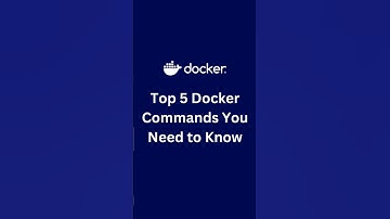 Top 5 Docker Commands You Need to Know #shorts #docker