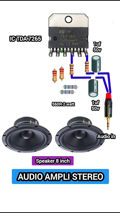 #shorts #tutorial #ransteknis  audio AMPLI stereo