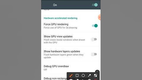 How to Force GPU rendering & don’t keep activities mode not enable on Symphony