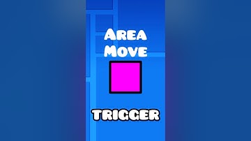 How to use Area Triggers in Geometry Dash! #shorts