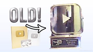 Here Is The FIRST YouTube Play Button Ever!