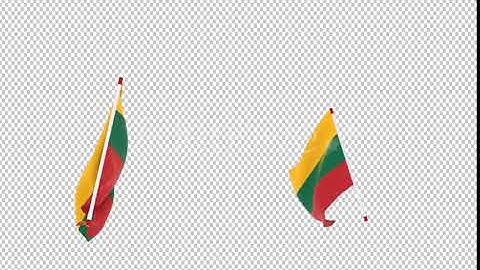 Flag Transition - Lithuania | Motion Graphics - Envato elements