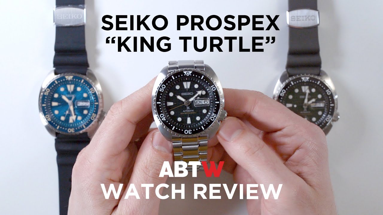 Seiko Prospex “King Turtle” Ceramic Bezel Watch Review | aBlogtoWatch -  YouTube
