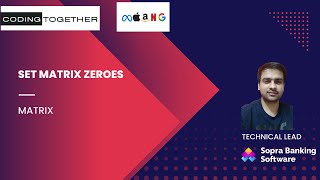 Leetcode 73 | Set Matrix Zeroes | Matrix