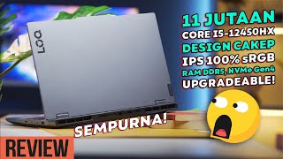 Standar Laptop Gaming Murah 11 JT Harusnya gini, Processor HX Series! Lenovo LOQ 15 IAX9I screenshot 4