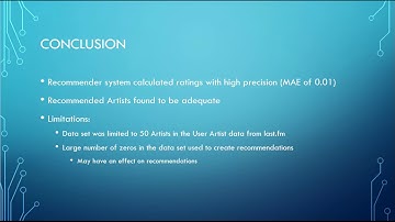 CSC 478   Final Project Presentation and Demo