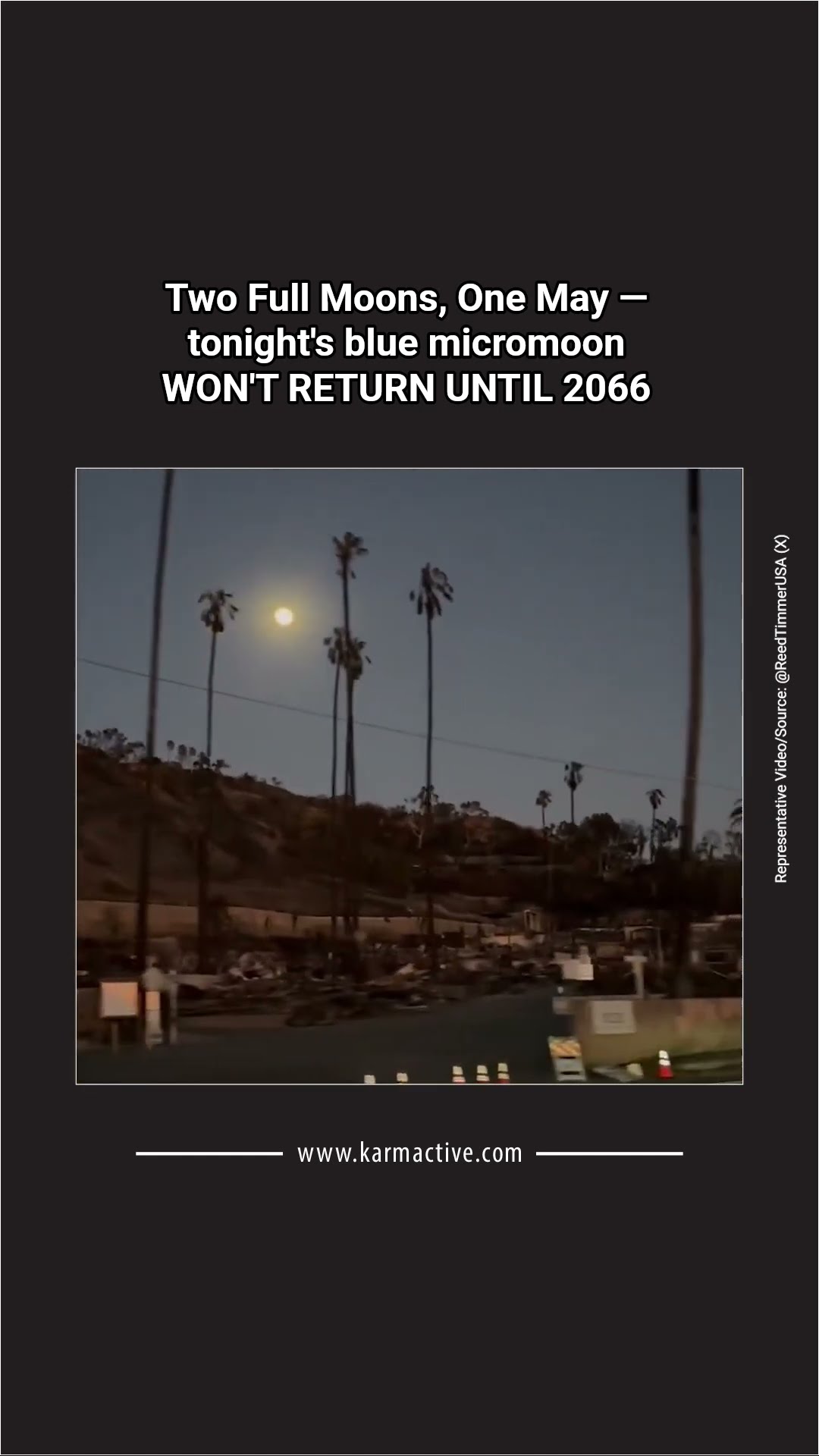 Blue Micromoon May 2026 — The Rarest Full Moon in 40 Years - YouTube