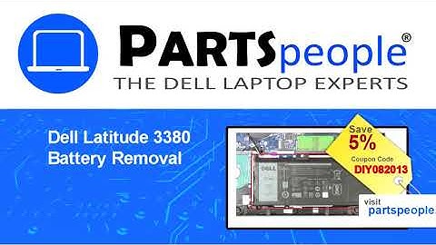 Dell Latitude 3380 (P12S001) Battery How-To Video Tutorial