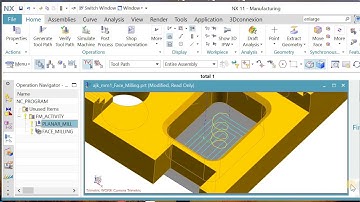 Displaying the Tool and Holder in NX 11