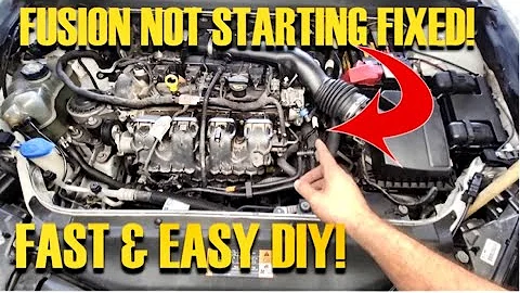 2013 - 2019 FORD FUSION NOT STARTING AFTER PUMPING GAS FIXED FAST & EASY P1450 UNABLE TO BLEED FUEL