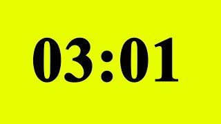 3 Minute 1 Second Timer