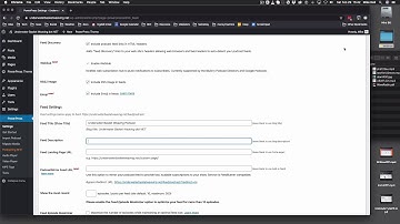 Feeds Tab in PowerPress - Setting up the Feeds tab in PowerPress