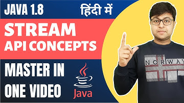 Master Stream API | Java Stream API in one video | All basics step by step in Hindi